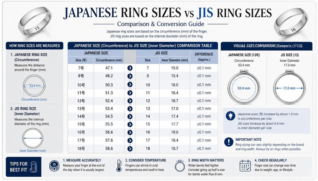 Japanese Ring Size