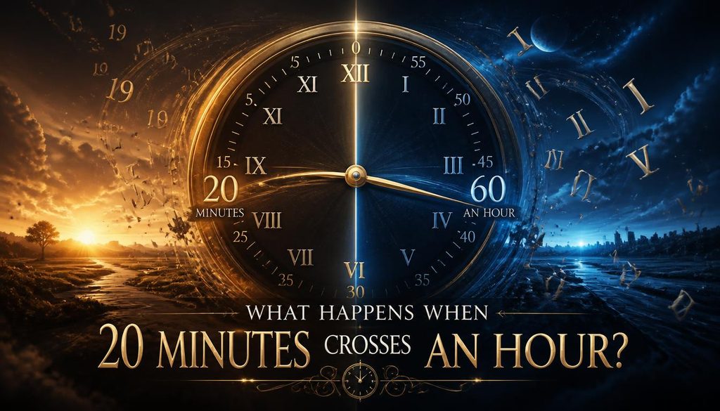 20 Minutes Crosses an Hour?